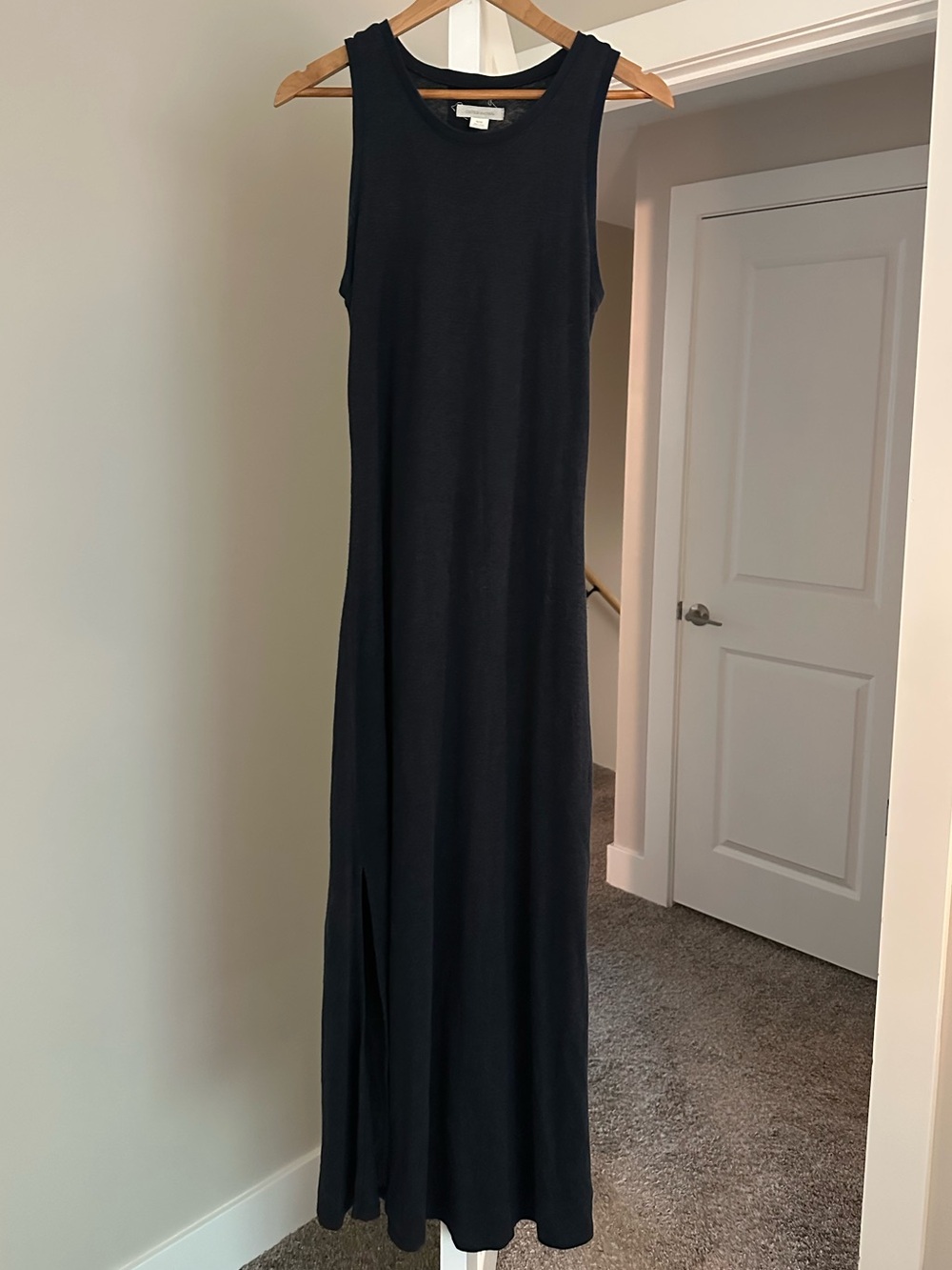 Outerknown Neptune Tank Dress, Dark Navy (Size M)